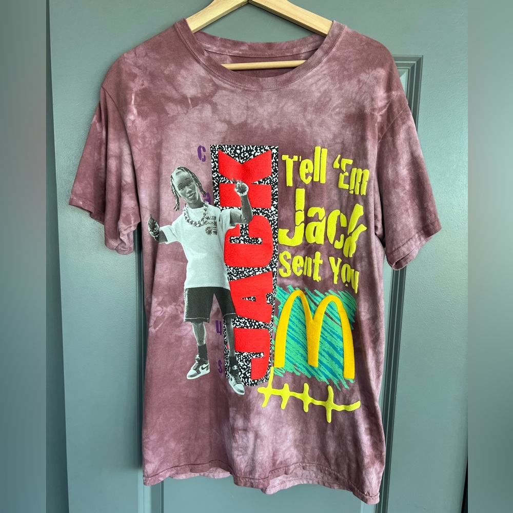 Cactus Jack by Travis Scott Jack Smile T-Shirt II 'Berry’